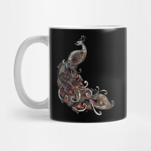 Wonderful elegant peacock Mug